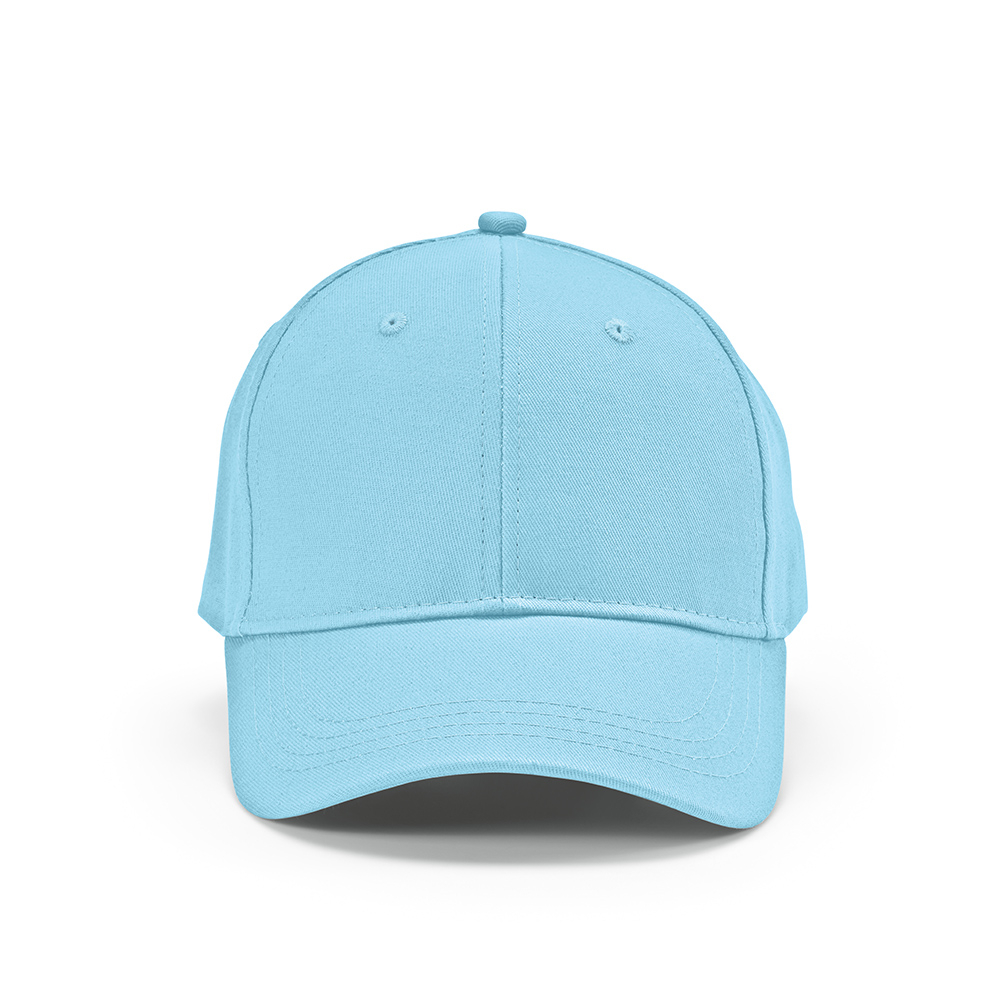 Casquette publicitaire coton recyclé 280g Darrell Cap Bleu clair